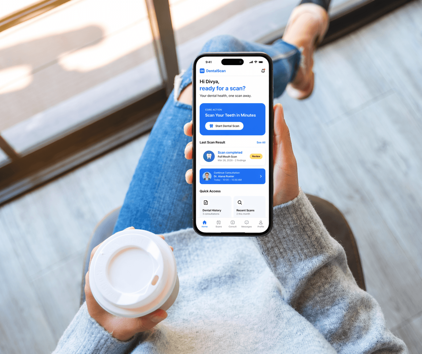 Mobile DentalScan experience